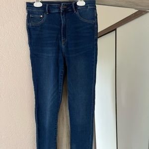 H&M high waisted jeggings size 28/32